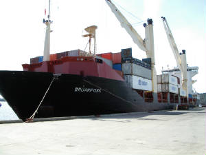 Eimskip Container Vessel at SMT